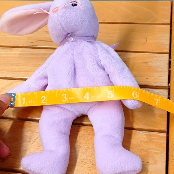TY Beanie Babies Floppity the Bunny Beanie Baby Plush fairycore stuffed animal - Picture 10 of 11